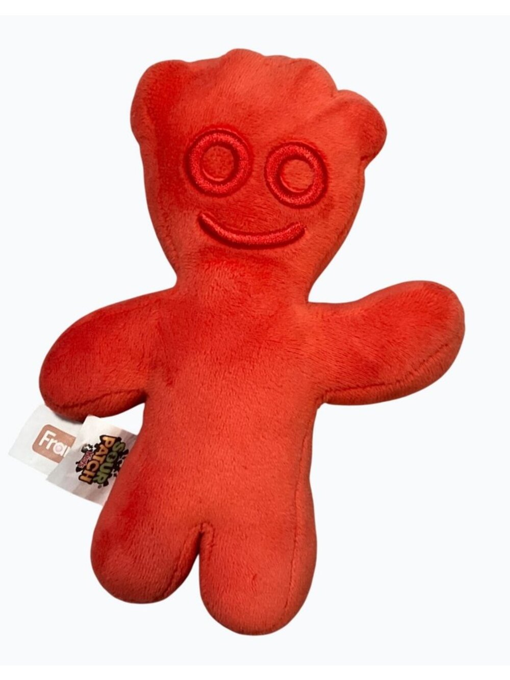 Sour Patch Kids Red Plush Toy 7" Soft Polyester Fiber Surface Washable